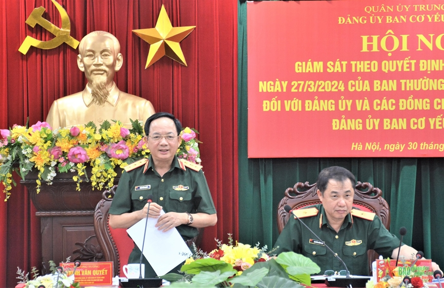 Đảng ủy Ban Cơ yếu Chính phủ đề cao tinh thần tự phê bình và phê bình